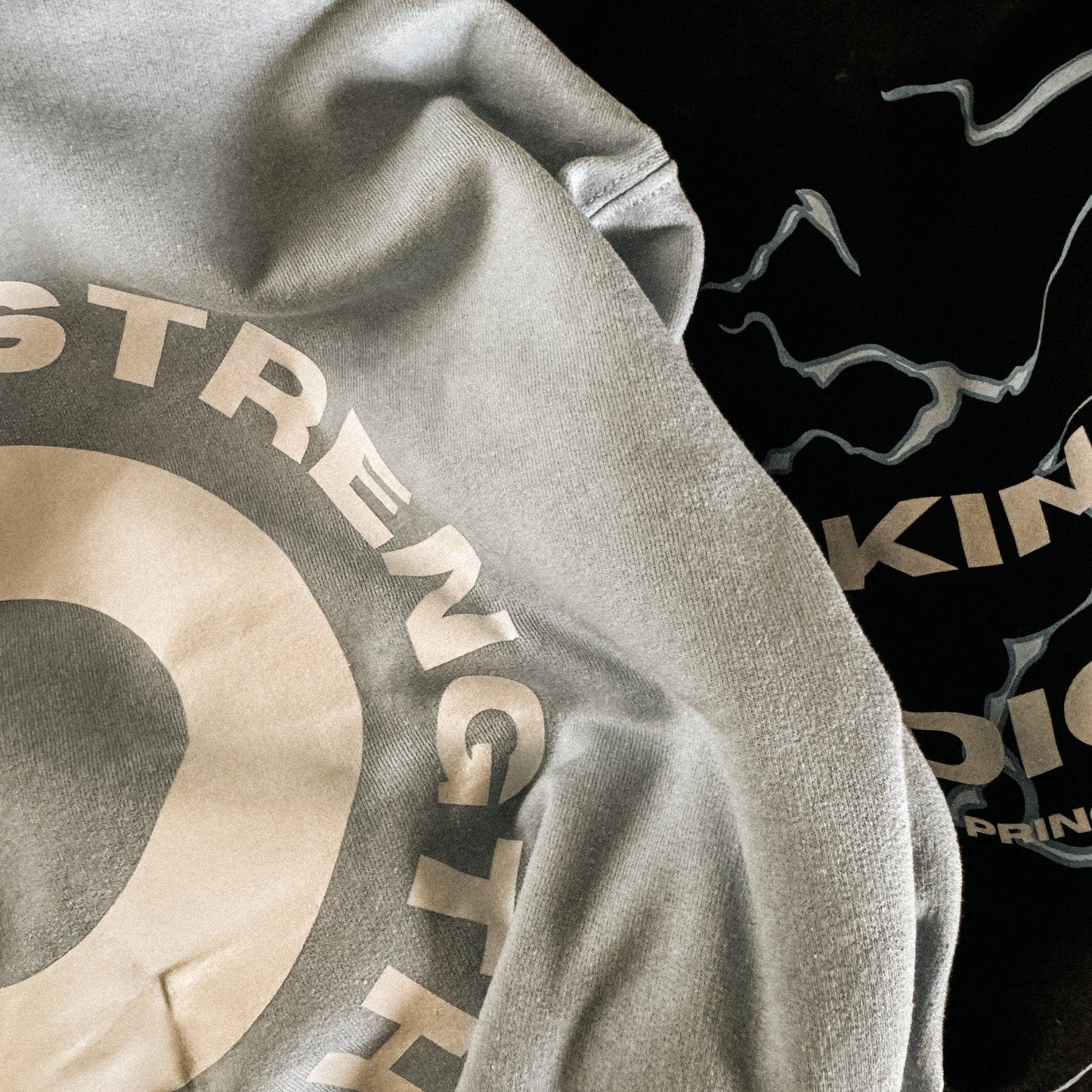 Big Logo Hoodie - babyblauw