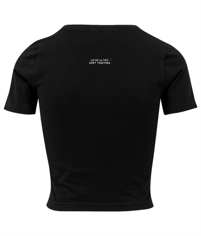 Lifting Club Cropped Tee